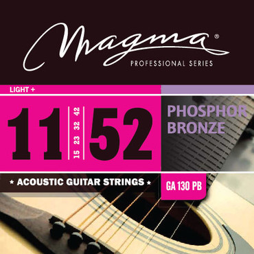 Magma GA130PB Phosphor Bronze Light Plus (11-52) 0