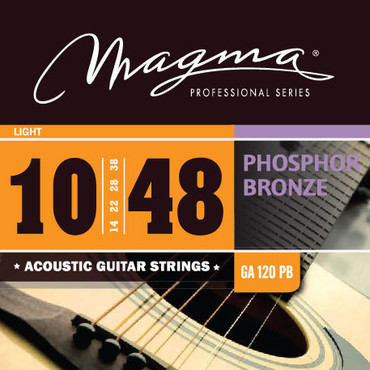 Magma GA120PB Phosphor Bronze Light (10-48) 0