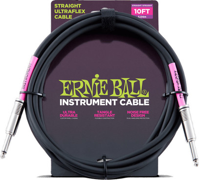 Ernie Ball 6048 Black Straight Straight 0