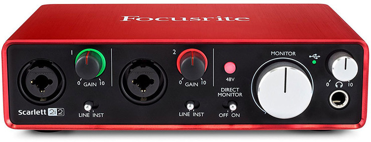 Focusrite Scarlett 2i2 2nd Gen 1