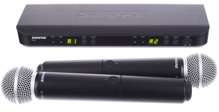 Shure BLX288E SM58 M17 0