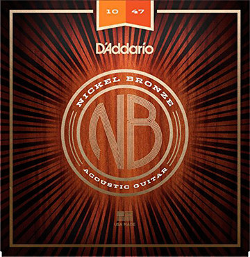 D'Addario NB1047 Nickel Bronze Extra Light (10-47) 0