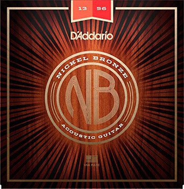 D'Addario NB1356 Nickel Bronze Medium (13-56) 0
