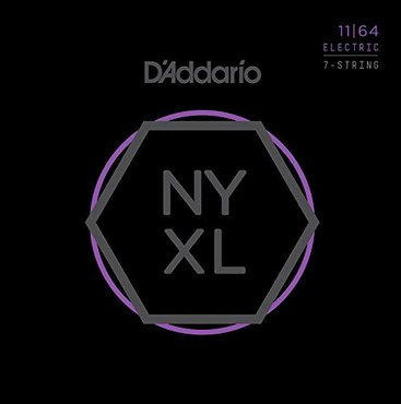 D'Addario NYXL1164 7-String Medium (11-64) 0