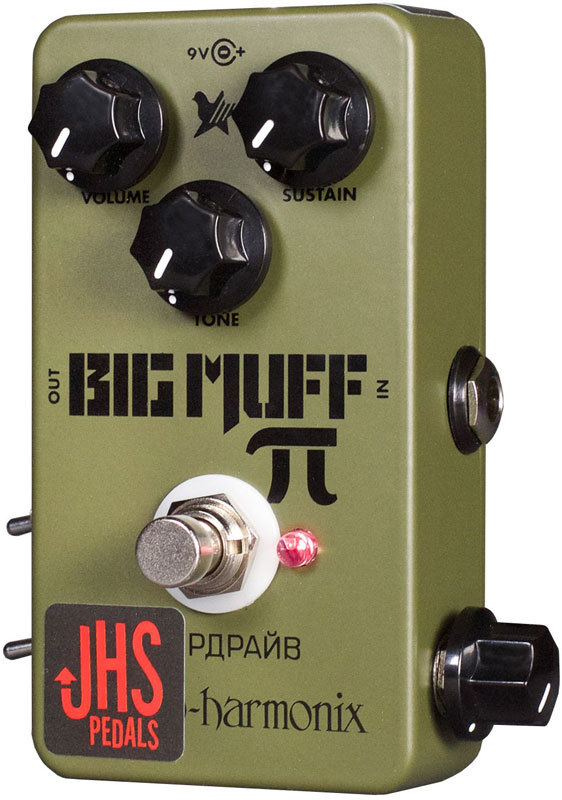 JHS Electro-Harmonix Green Russian Moscow Mod педаль фузз купить в
