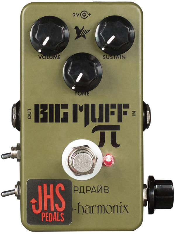 JHS Electro-Harmonix Green Russian Moscow Mod педаль фузз купить в