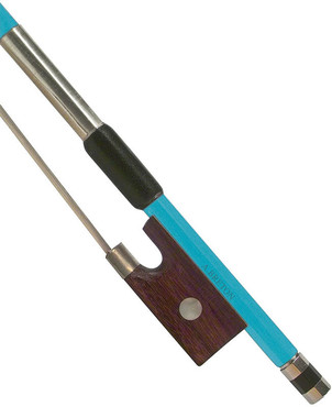 Anton Breton AB-110BU Brazilwood Student Violin Bow 1/4 Blue 0