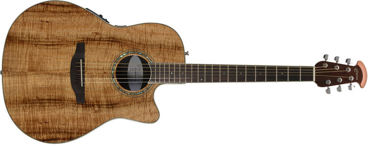 Ovation CS24P-FKOA Celebrity Standard Plus Mid Cutaway Figured Koa 0