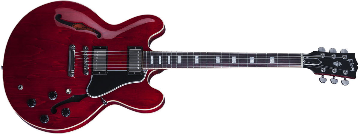 ギター Gibson ES-335 Memphis figured Gibson 2018 Memphis ES-335 Figured Antique Sixties Cherry