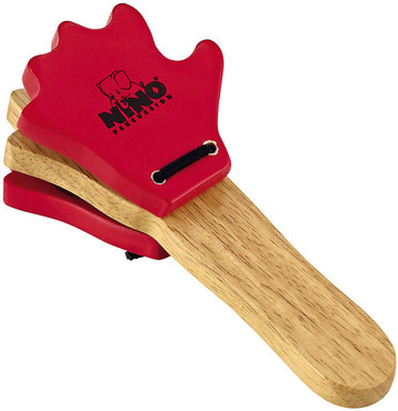 Nino Percussion Wood Hand Castanet Nino585 0