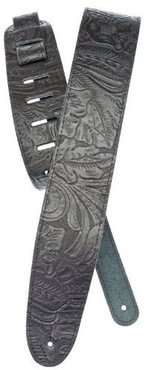 Planet Waves 25LE00 Embossed Leather Black 0