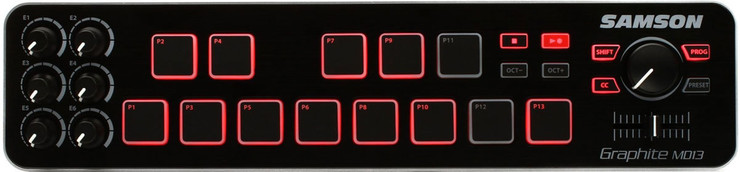 Samson Graphite MD13 Trigger Pad Controller 0