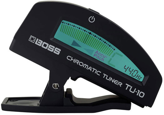 Boss TU-10-BK Clip-On Chromatic Tuner Black 1