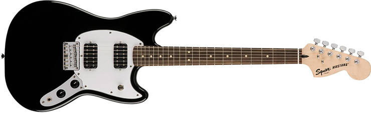 Fender Squier Bullet Mustang HH Rosewood Black 0