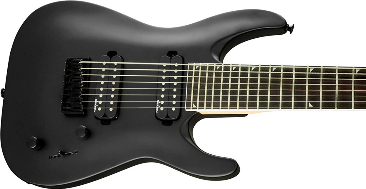 Jackson JS32-8 Dinky Satin Black 8-струнная электрогитара купить в ...