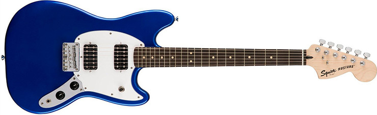 Fender Squier Bullet Mustang HH Rosewood Imperial Blue 0