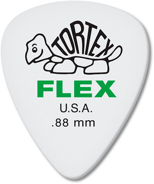 Dunlop 428P088 Tortex Flex Standard 12 Pack 0