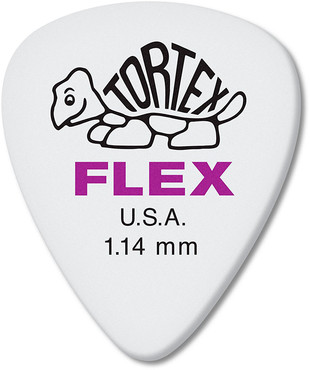 Dunlop 428P114 Tortex Flex Standard 12 Pack 0