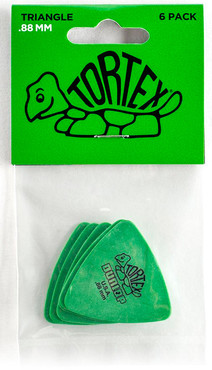 Dunlop 431P088 Tortex Triangle 6 Pack 0