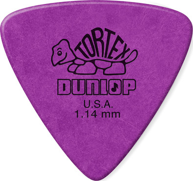 Dunlop 431P114 Tortex Triangle 6 Pack 0