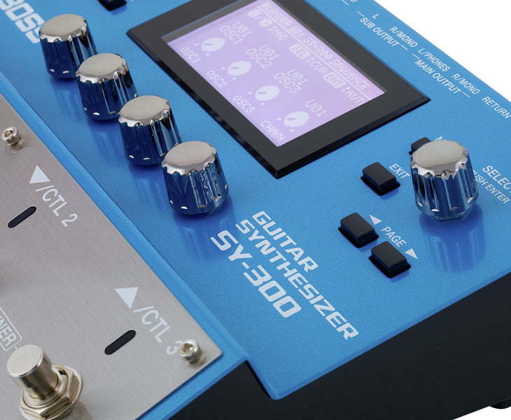 Boss SY-300 Guitar Synthesizer гитарный синтезатор купить в Москве