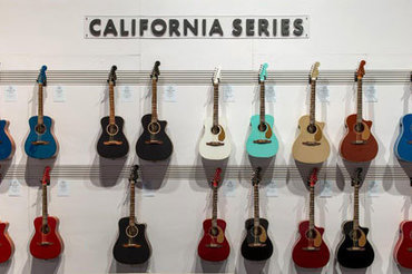 Новая серия электроакустических гитар Fender California