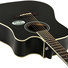 Ibanez Artwood AW84CE-WK Weathered Black 5