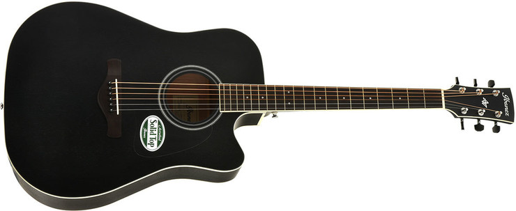Ibanez Artwood AW84CE-WK Weathered Black 0