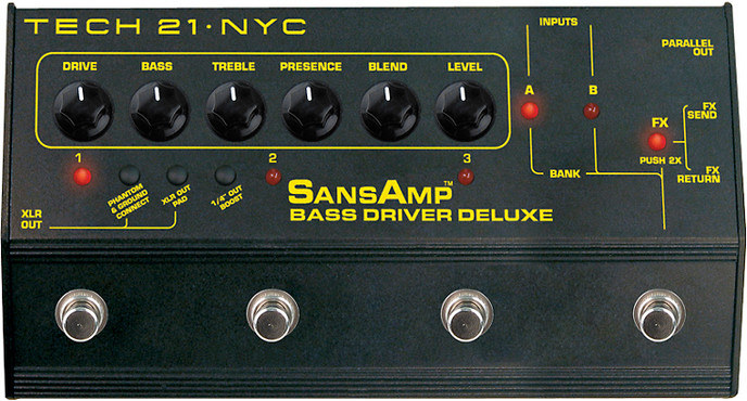 Tech 21 SansAmp Bass Driver DeLuxe 0