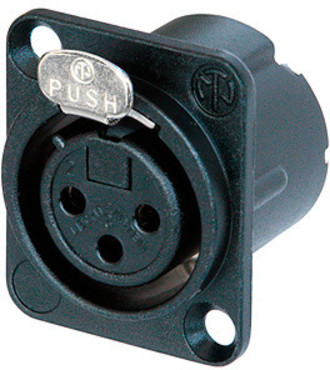 Neutrik NC3FD-LX-B 0