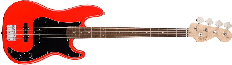 Fender Squier Affinity Precision Bass PJ Rosewood Race Red 0