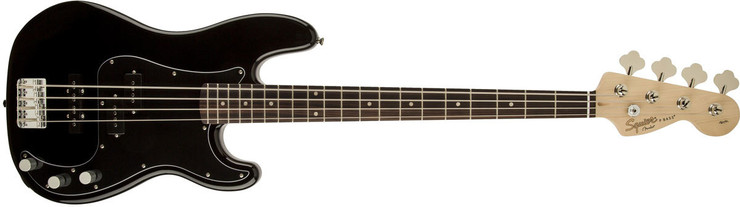 Fender Squier Affinity Precision Bass PJ Rosewood Black 0
