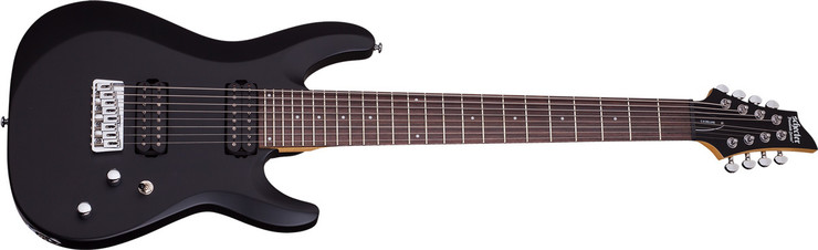 Schecter C-8 Deluxe SBK 0