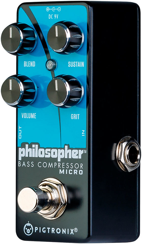 Pigtronix Philosopher Bass Compressor Micro эффект компрессор для бас ...
