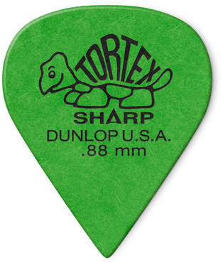 Dunlop 412R088 Tortex Sharp 72 Pack 0