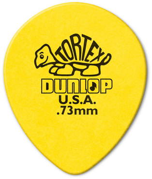 Dunlop 413R073 Tortex Tear Drop 72 Pack 0