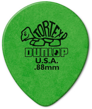 Dunlop 413R088 Tortex Tear Drop 72 Pack 0