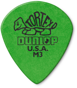 Dunlop 472RM3 Tortex Jazz III Sharp Green 36 Pack 0