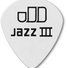 Dunlop 478P073 Tortex White Jazz III Pack 3