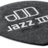 Dunlop 482P073 Tortex Pitch Black Jazz III 12 Pack 1