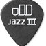Dunlop 482P114 Tortex Pitch Black Jazz III 12 Pack 2