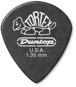 Dunlop 482P135 Tortex Pitch Black Jazz III 12 Pack 0