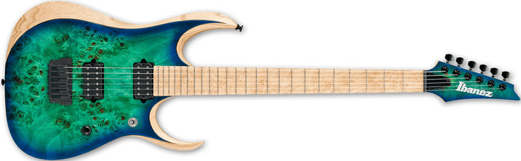 Ibanez Iron Label RGDIX6MPB-SBB Surreal Blue Burst 0