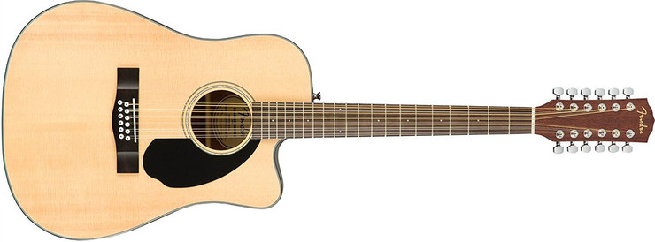 Fender CD-60SCE-12 Natural 0