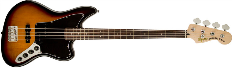 Fender Squier Vintage Modified Jaguar Bass Special Rosewood 3-Color Sunburst 0