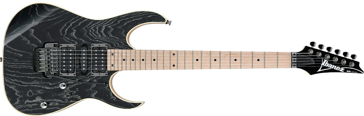 Ibanez RG370AHMZ-SWK Silver Wave Black электрогитара купить в