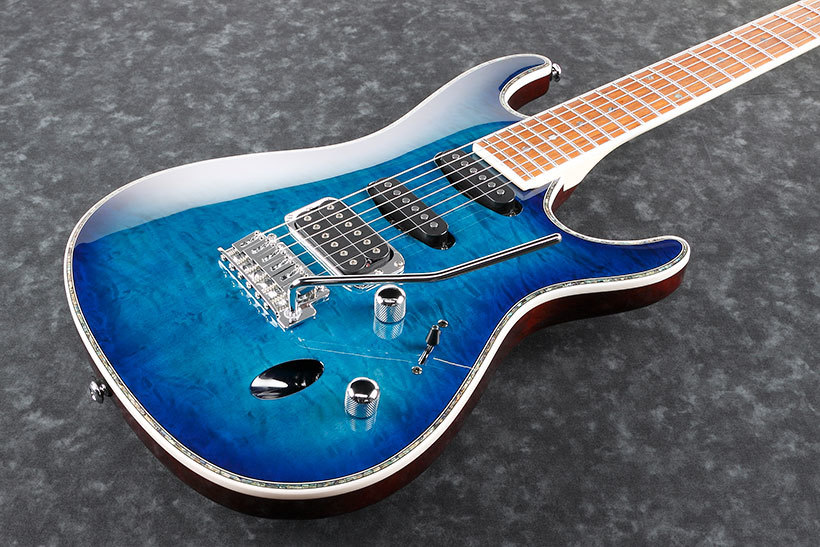 ギター SA460QM/SPB(Sapphire Burst)