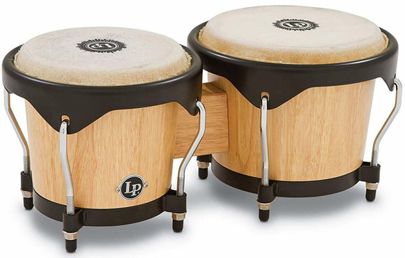 Latin Percussion LP601NY-AW City Wood Bongo 0