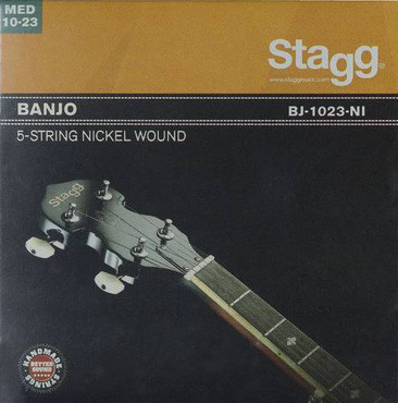 Stagg Banjo 5-String Nickel Wound BJ-1023-NI 0