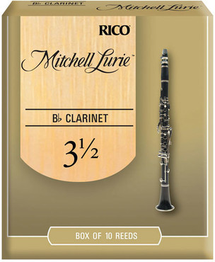 D'Addario RML10BCL350 Mitchell Lurie Bb Clarinet Reeds 3,5 0